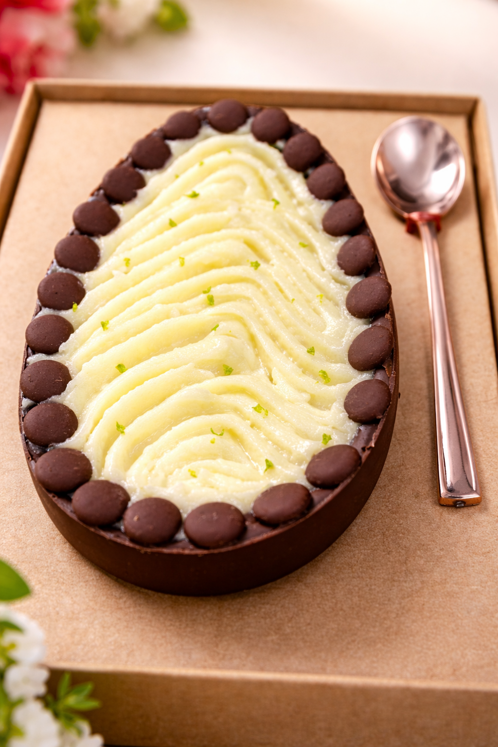 Ovo de Páscoa artesanal da Amor & Cacau